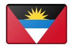 Antigua and Barbuda flag (bevelled)